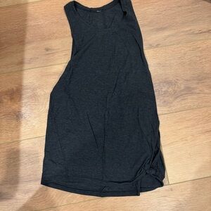 Black Sleeveless Tank Top
